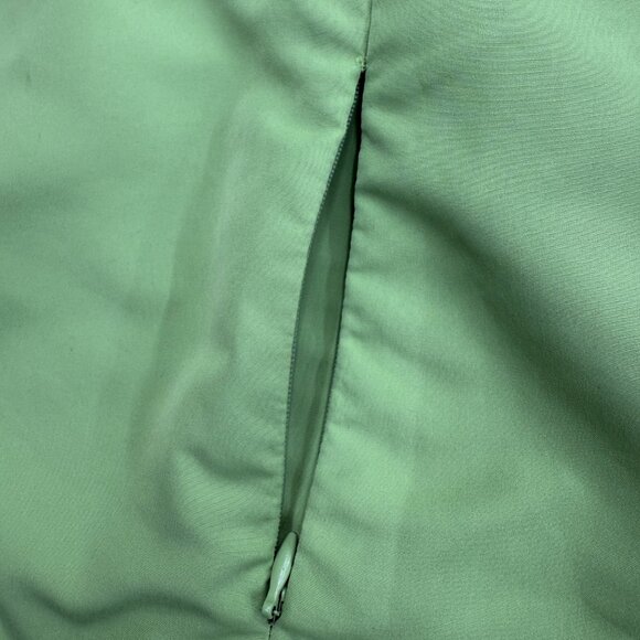 IZOD Women's Activewear Jacket Tennis Golf Outdoor, Green, 3/4 Zip, Size M - Picture 6 of 9